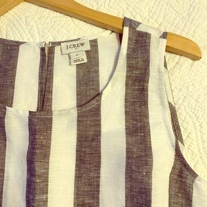 Jcrew striped tank top
